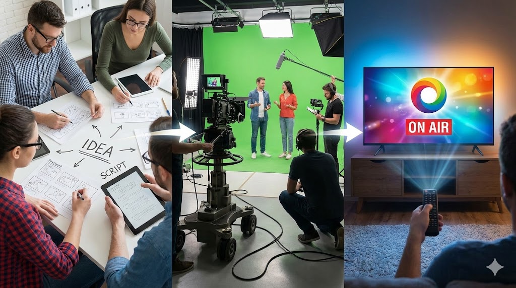 פרסומת בטלוויזיה - הפקת פרסומות לטלוויזיה